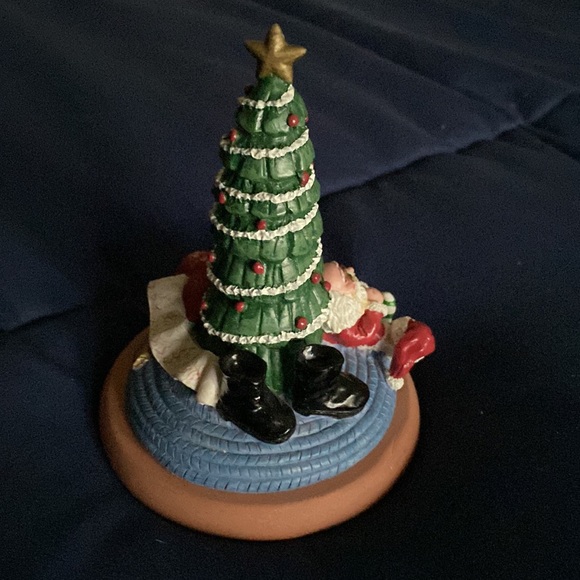 NWOT Holiday Tree Stoneware Cookie stamp - Picture 3 of 4